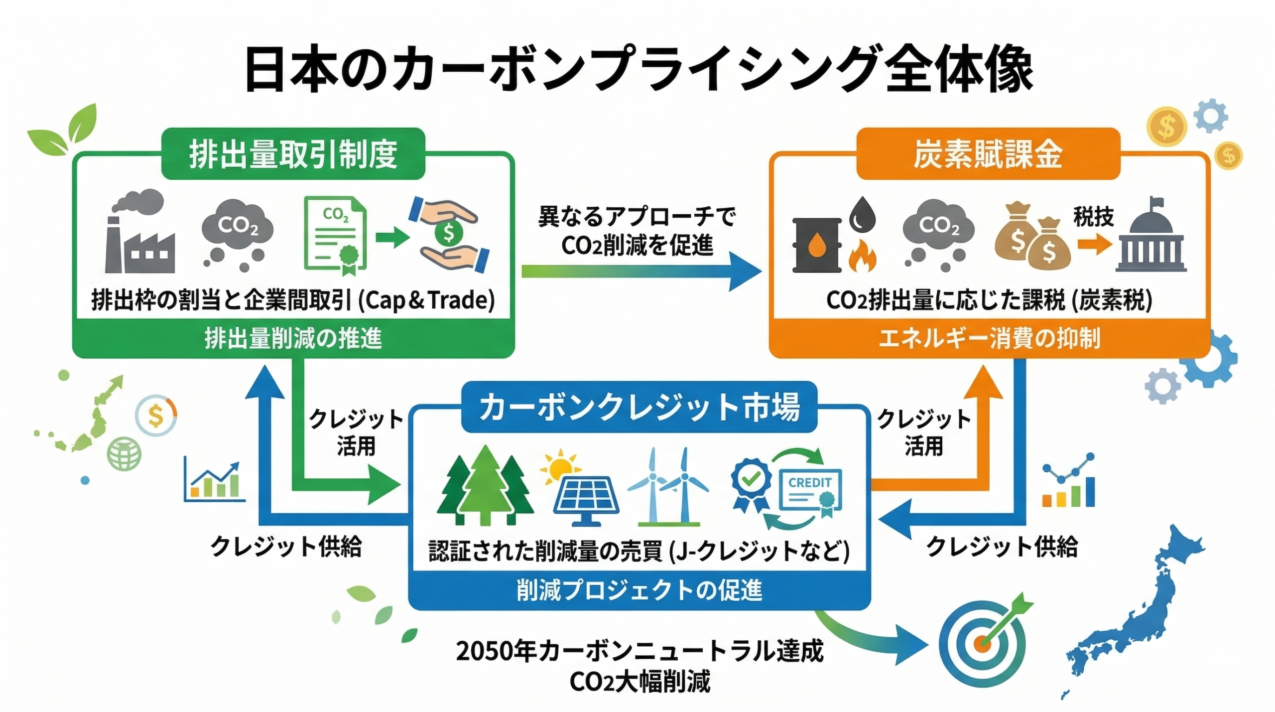 カーボンプライシング全体像